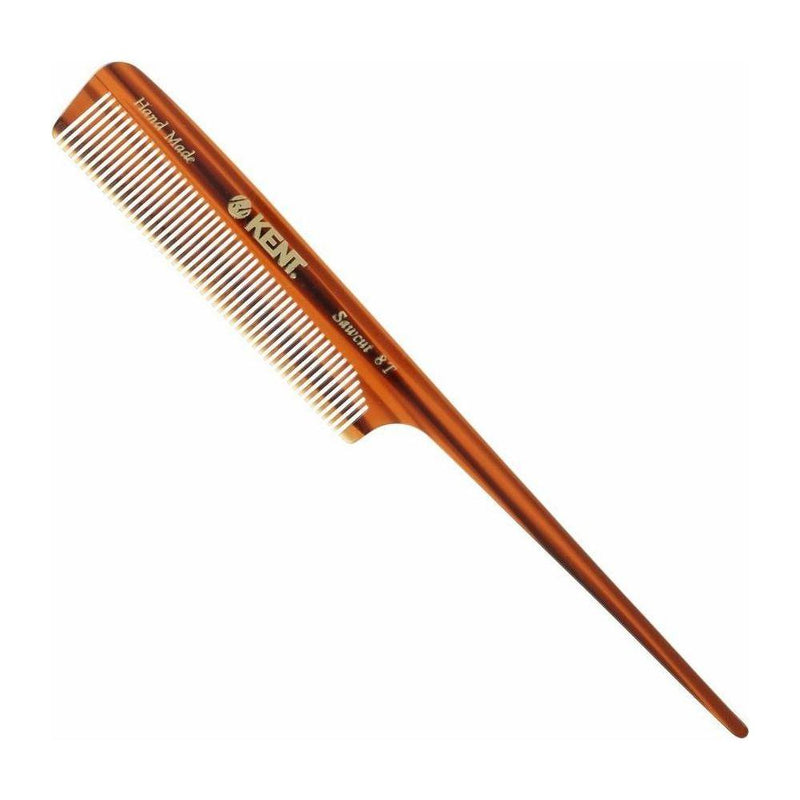 KENT Kent Handmade Comb 8T - 197 mm Fine Toothed Tail Comb Hair Comb
