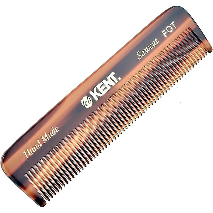 Kent Handmade Comb FOT 113 mm Fine Toothed Pocket Comb