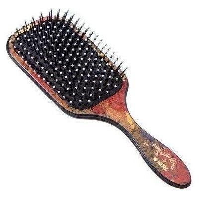 KENT Kent LPB1 Floral Large Cushion Square Paddle Hairbrush With Ball Tips Hairbrush