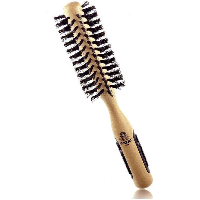 KENT Kent NS04 / PF04 Natural Shine, Pure Boar Bristle, Radial Hair Brush Hair Brush