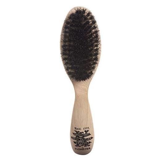 Kent BRD5 Monster Men's Beard and Mustache Brush. Comes With Cotton Bag and a Gi