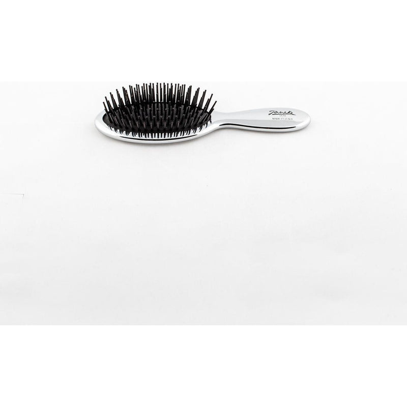 Janeke Janeke Silver Hair Brush Travel Size Hair Brush