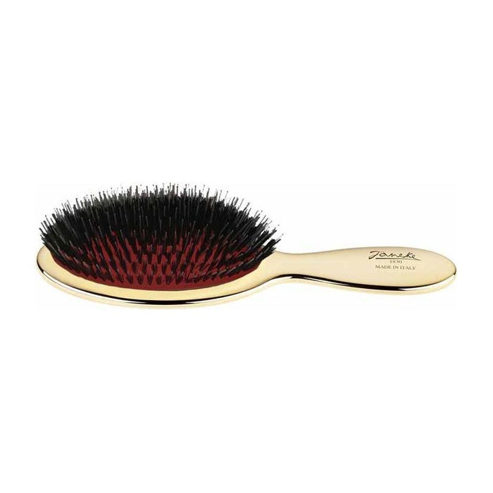 Janeke Pneumatic Gold Mixed Hair Brush Ausp21M