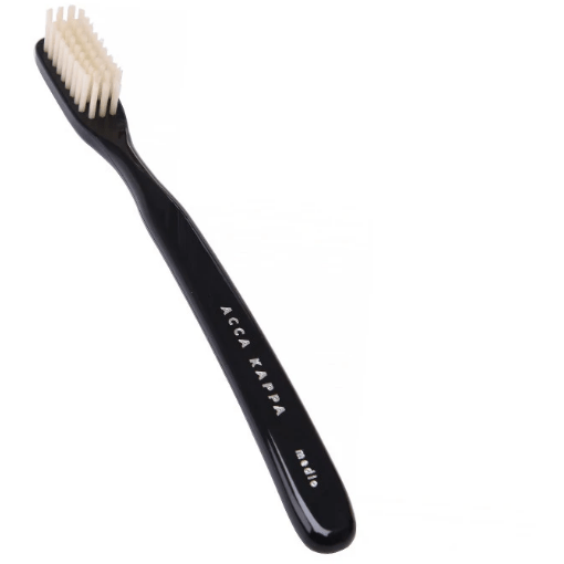 Acca Kappa Vintage Collection Toothbrush - Pure Bristle Black Medium