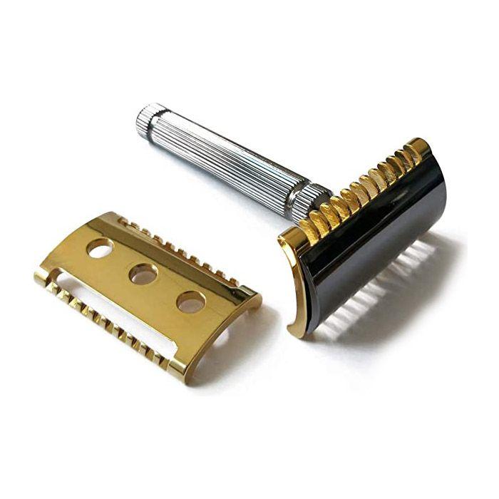 Fatip Special Edition Double Edge Safety Razor With 2 Different Plates