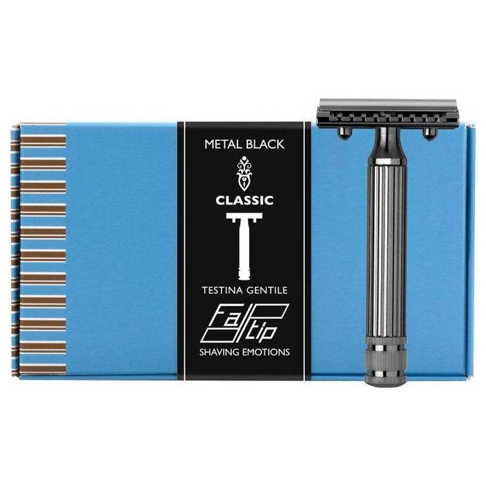 Fatip Fatip Classic Metal Black Testina Gentile Closed Comb Safety Razor 42123 Safety Razor