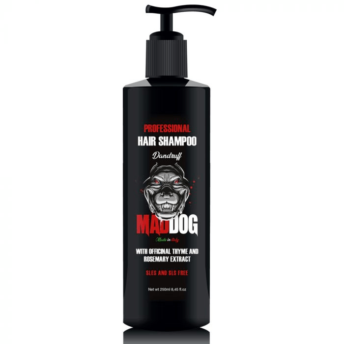 Mad Dog Hair Shampoo Dandruff 250ml