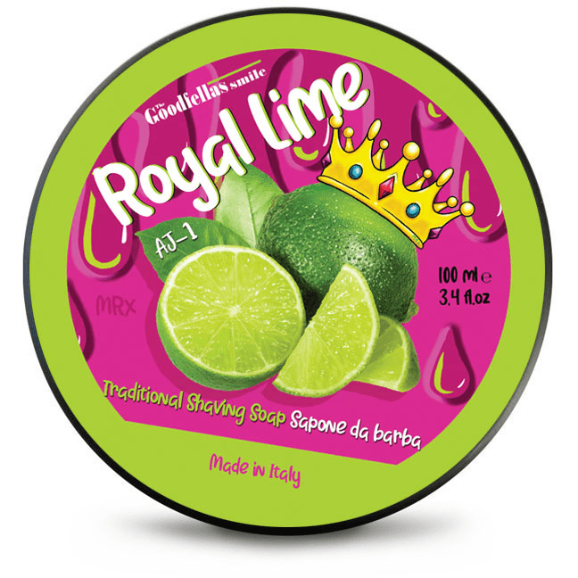 The Goodfellas' Smile Royal Lime Shaving Soap 100ml