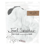 KITSCH Kitsch Towel Scrunchie White Hair Scrunchie