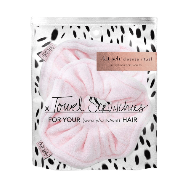 KITSCH KitSch Towel scrunchies Blush Hair Accessories