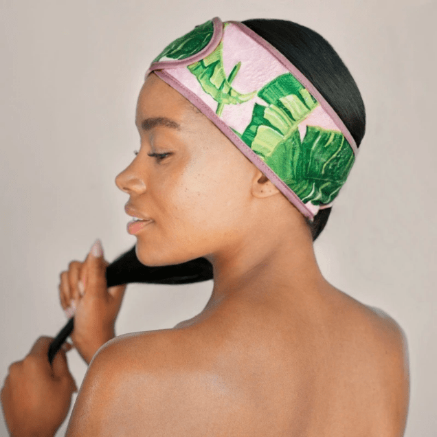 KITSCH KitSch Microfiber Headband Palm Leaves Headband