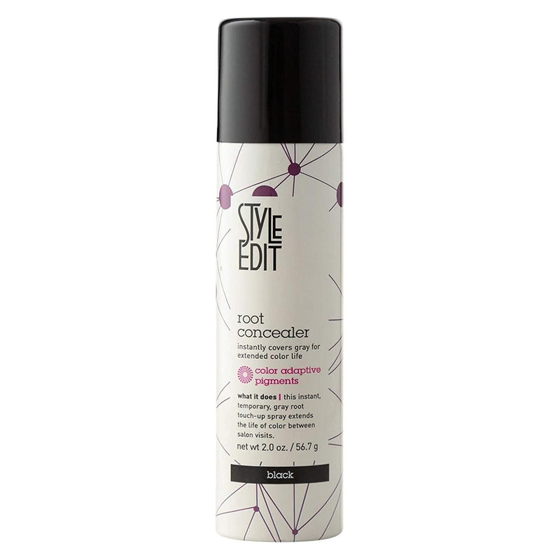 Style Edit Style Edit Root Concealer Spray Black 2 Oz Hair Care
