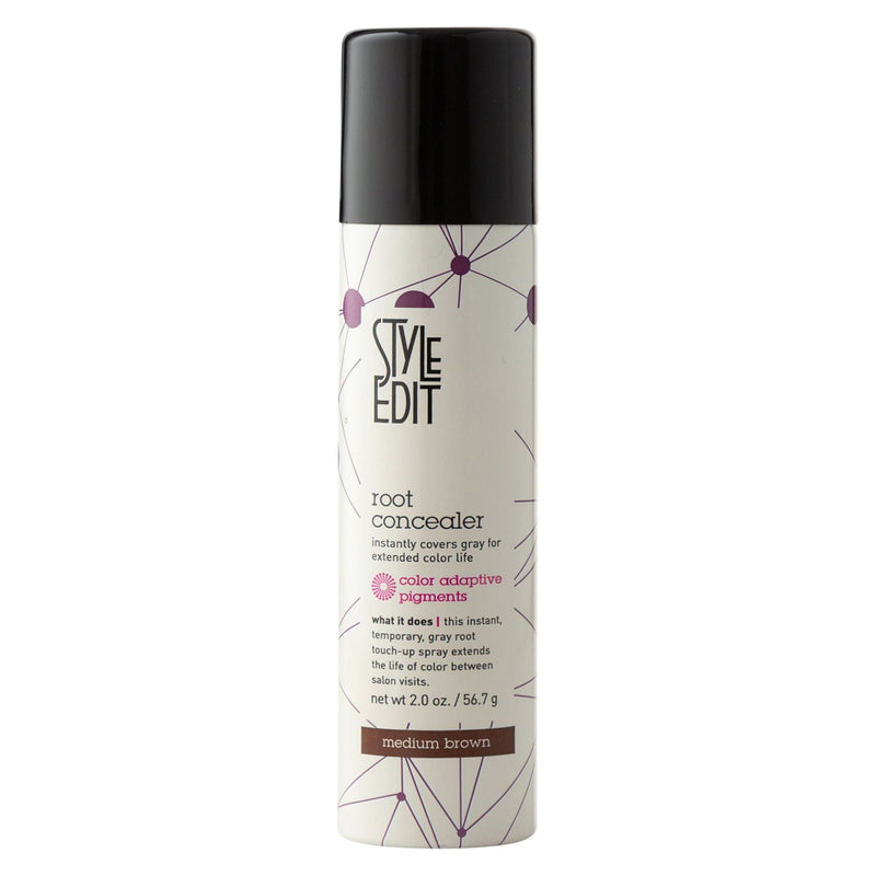 Style Edit Style Edit Root Concealer Spray Medium Brown 2 Oz Hair Care
