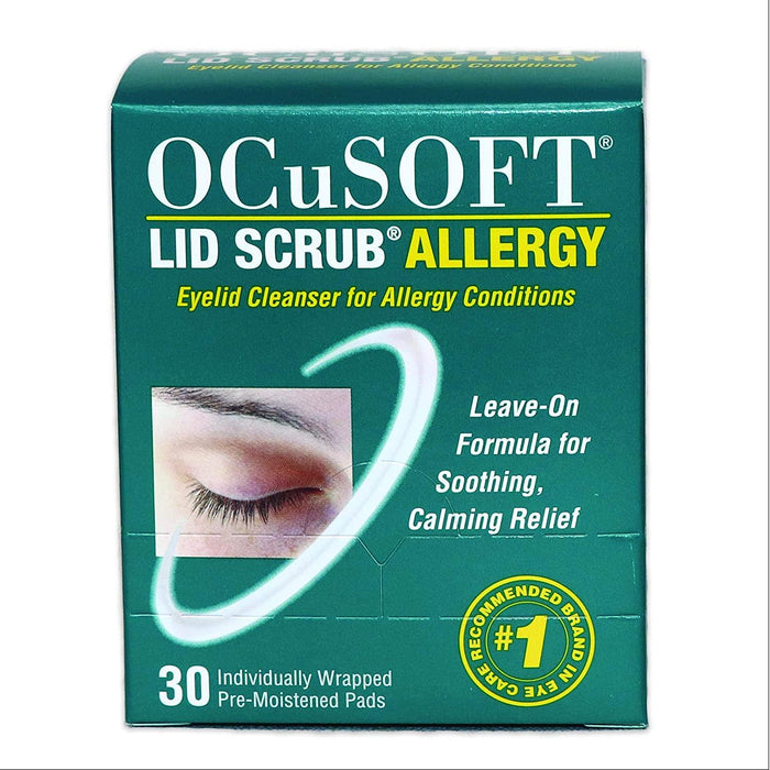 OCuSOFT Lid Scrub Allergy 30 Pads