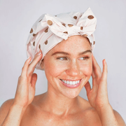KITSCH KitSch Elevated Shower cap Blush Dot Shower Cap