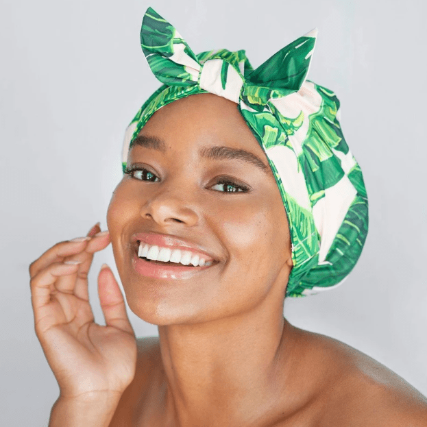 Kitsch Elevated Shower Cap Palm — Pasteur Pharmacy