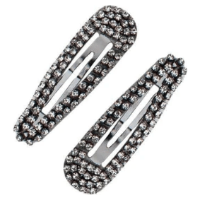 KITSCH KitSch Snap Clips Hematite Hair Clips
