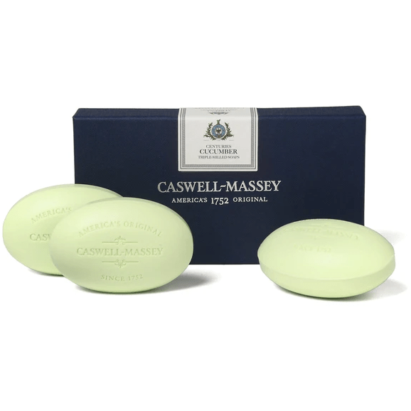 Caswell-Massey Centuries Centuries Cucumber Three-Soap Set each 5.8 oz