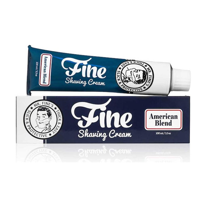 Fine American Blend Shaving Cream Tube 3.3 oz
