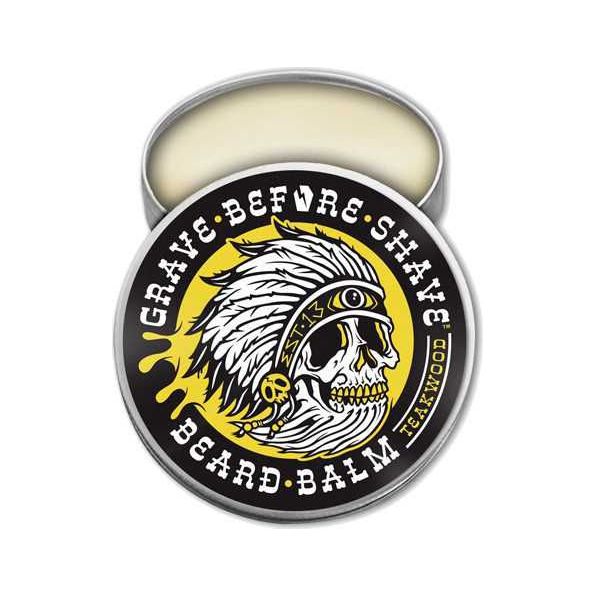 Fisticuffs Grave Before Shave Teakwood Beard Balm 60 g