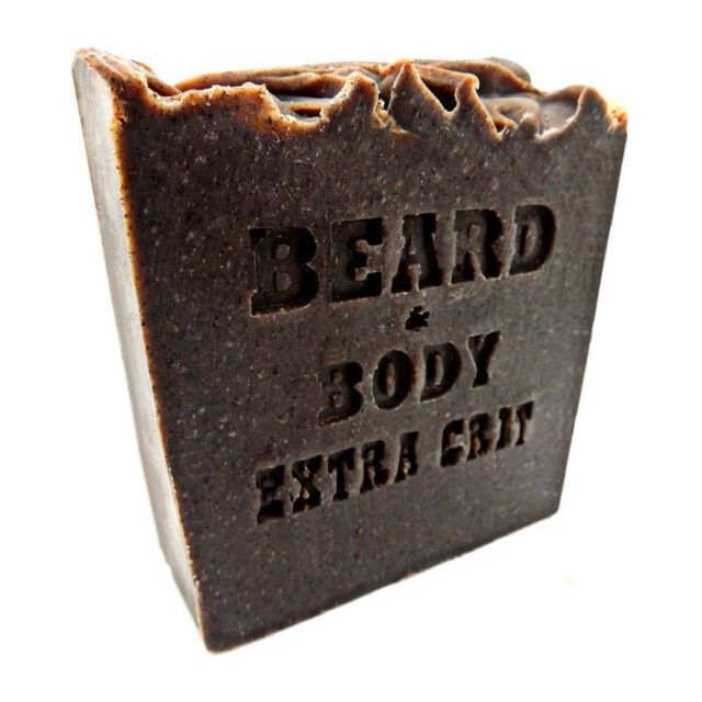 Honest Amish Extra Grit Beard and Body Soap 5 oz