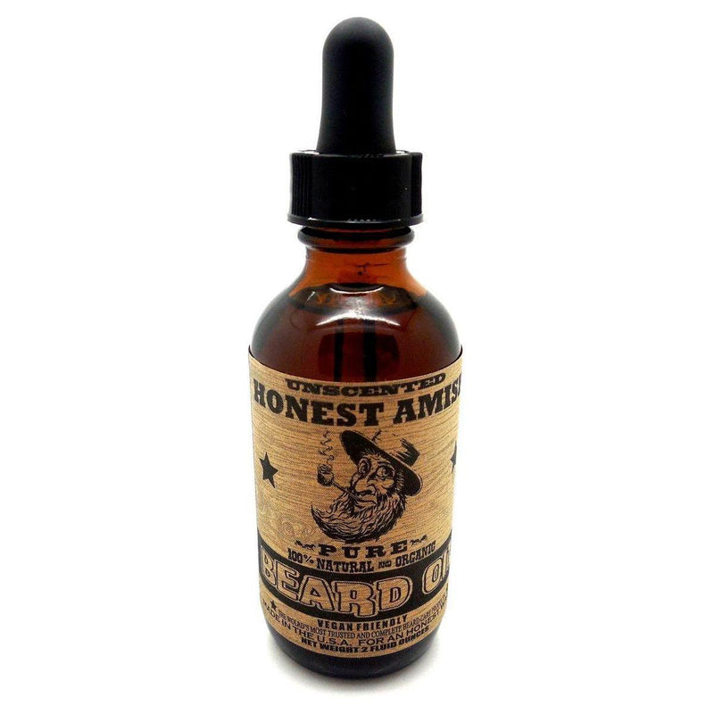 Honest Amish Honest Amish Pure Beard Oil Fragrance 2 Oz Beard Oil