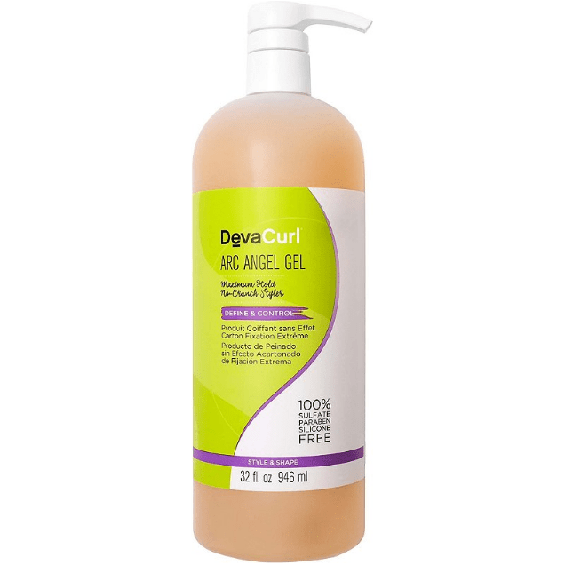 Devacurl DevaCurl Arc Angel Gel Maximum Hold No-Crunch Styler 32Oz Hair Styling Gel Wheat