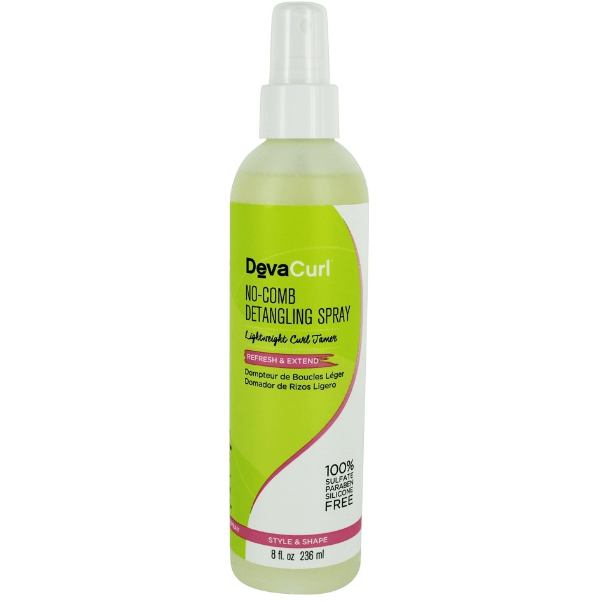 DevaCurl No-Comb Detangling Hairspray Hairspray 8 Oz
