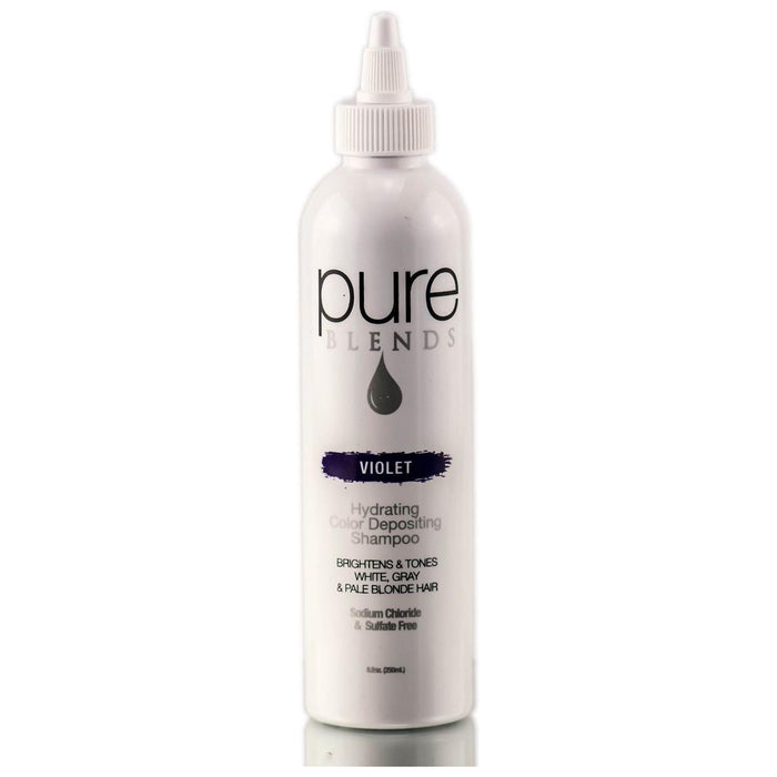 Pure Blends Hydrating Color Depositing Shampoo - Violet 8.5 oz