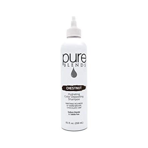 Pure Blends Hydrating Color Depositing Shampoo - Chestnut 8.5 oz