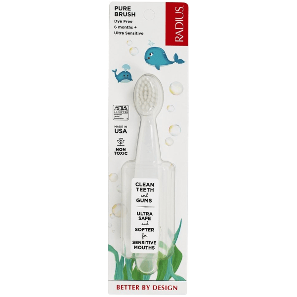 Radius Radius Baby Toothbrush Ultra Soft 6-18 Months Baby Toothbrush