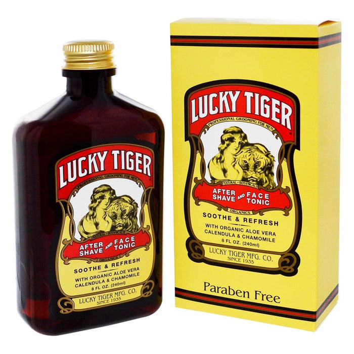 Lucky Tiger After Shave and Face Tonic 8 fl oz