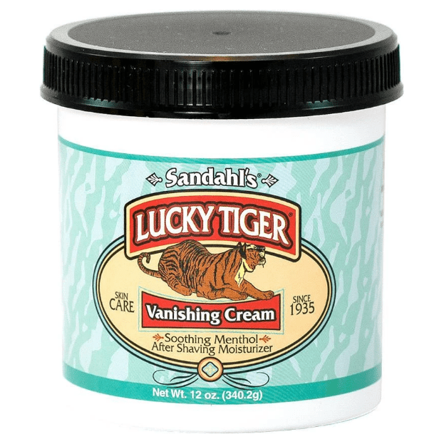 Lucky Tiger Lucky Tiger Barber Shop Menthol Mint Vanishing Cream 12 oz Shaving Cream