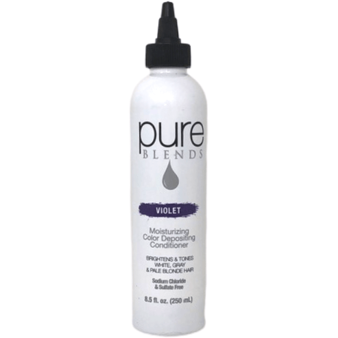 Pure Blends Hydrating Color Depositing Conditioner Violet 8.5 oz / 250 ml