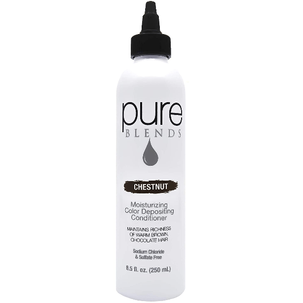 Pure Blends Hydrating Color Depositing Conditioner Chestnut 8.5 oz / 250 ml