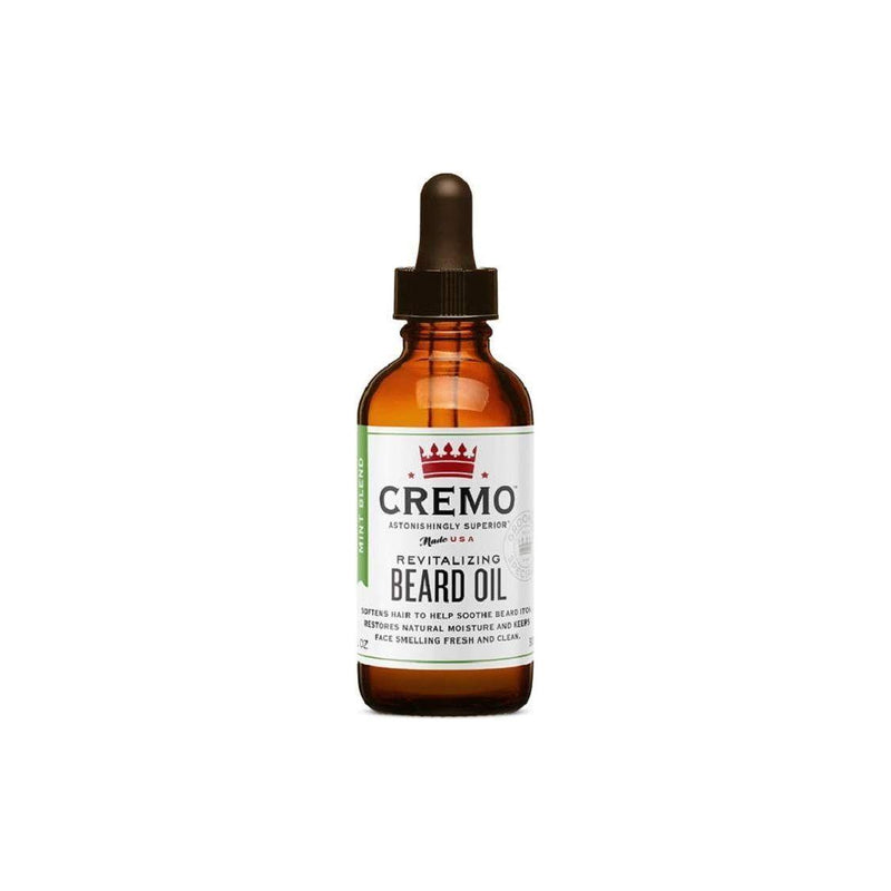Cremo Cremo Tea Tree Mint Revitalizing Beard Oil Moisturizing & amp - Softening - 1 Oz Beard Oil Black