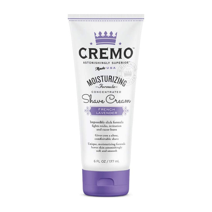 Cremo Astonishingly Superior Shave Cream, French Lavender 6 Oz