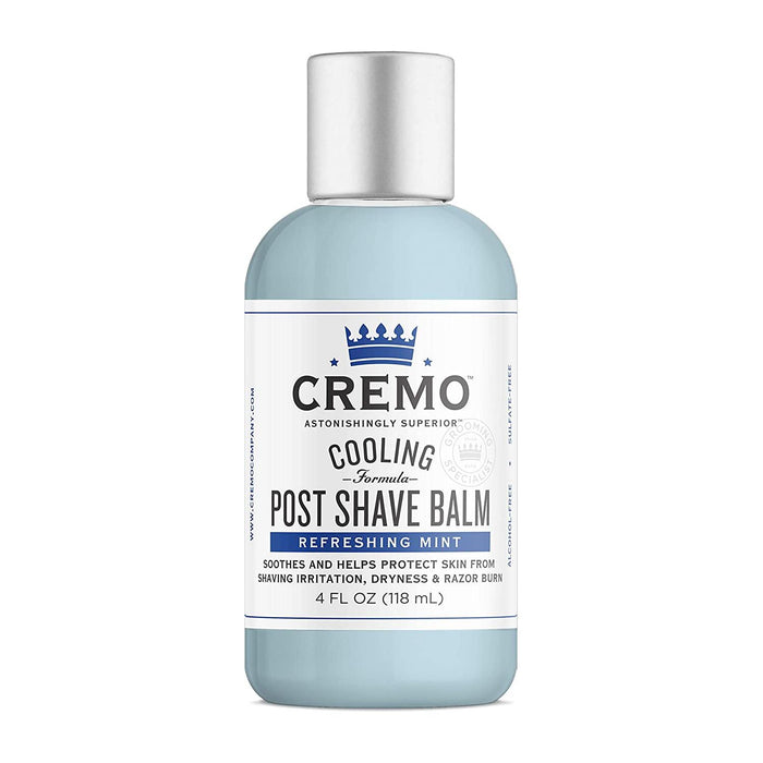 Cremo Cooling Post Shave Balm 4 Oz