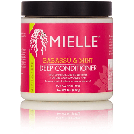 Mielle Organics Babassu Oil and Mint Deep Conditioner, 8 Oz