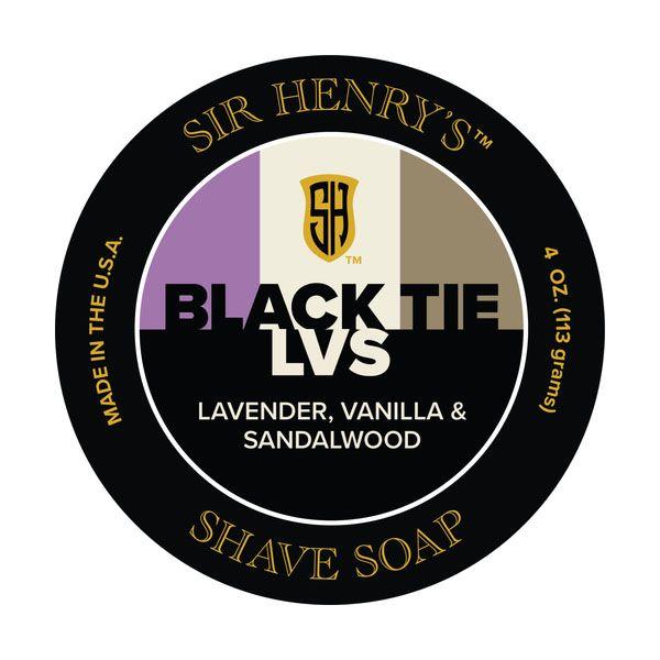 Sir Henry?s Black Tie LVS Shave Soap 3 Oz