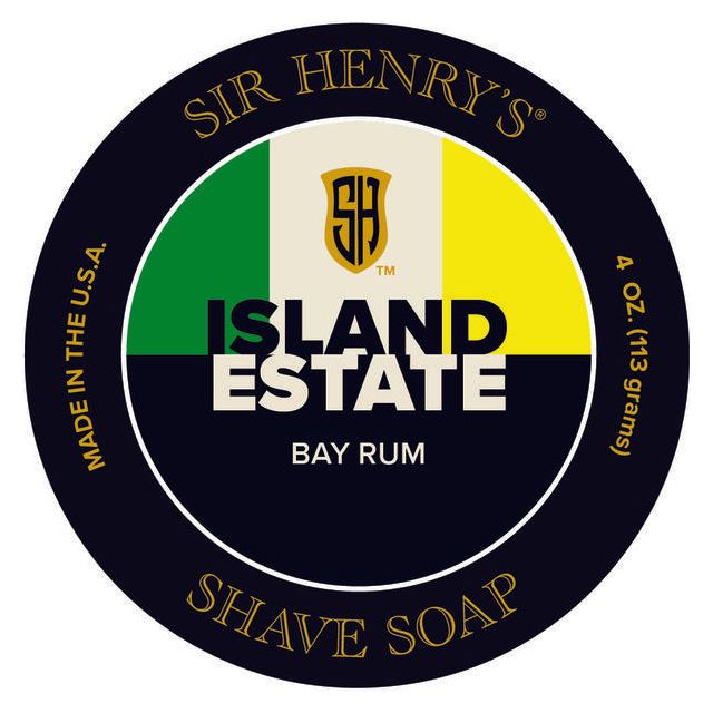 Sir Henry's Island Estate Shave Soap 4 Oz