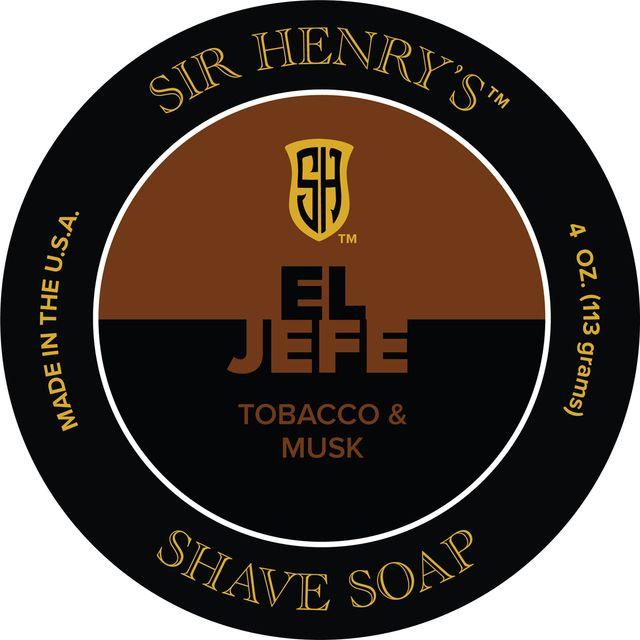 Sir Henry's El Jefe Shave Soap 4 Oz