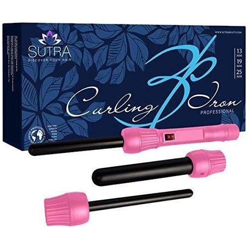 Sutra Beauty Sutra Beauty Triple Barrel Interchangeable Curling Iron Pink Curling Iron