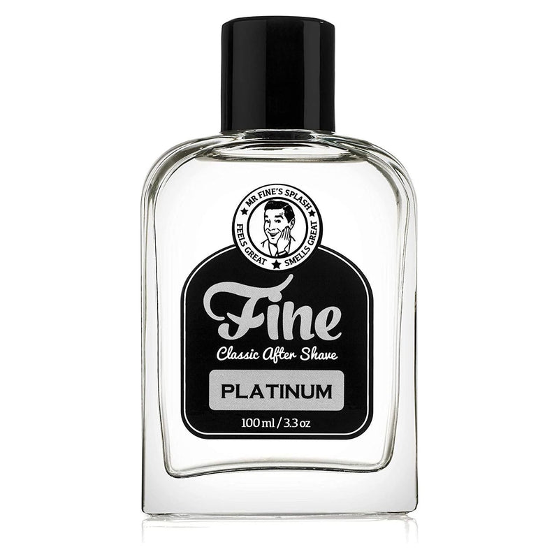 Fine Fine Platinum Classic Aftershave Lotion - Dopobarba Lozione 3.3 oz Aftershave Lotion