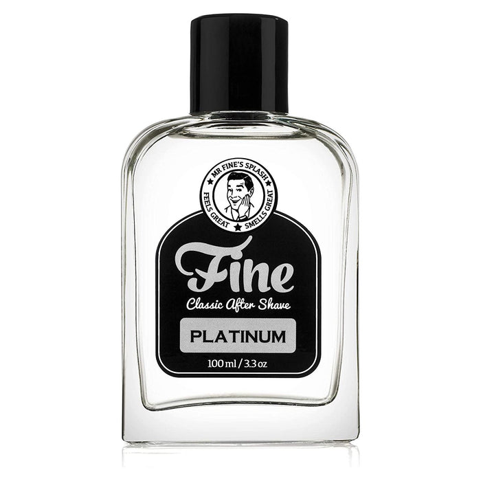 Fine Platinum Classic Aftershave Lotion - Dopobarba Lozione 3.3 oz