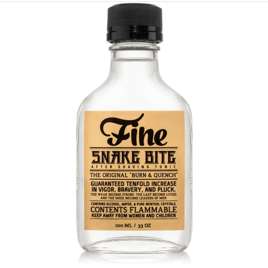 Fine Accoutrements Snake Bite Classic After Shave  3.3 Oz