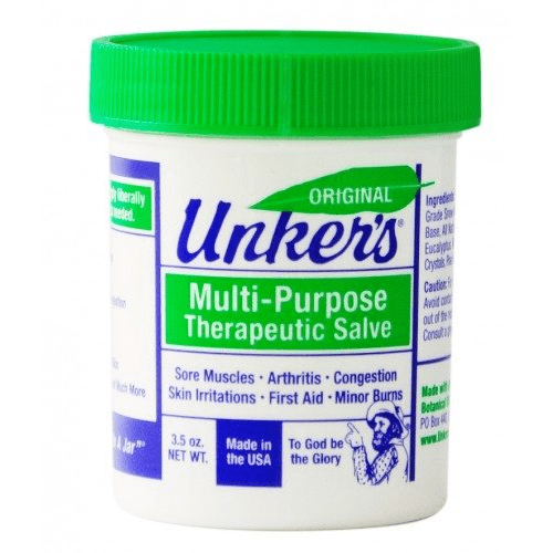 Unker's Multi Purpose Therapeutic Salve 3.5 Oz