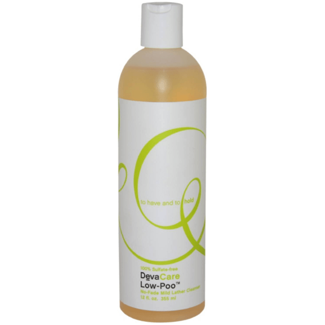 Devacurl DevaCare Low-Poo No-Fade Mild Lather Cleanser 12 oz Shampoo