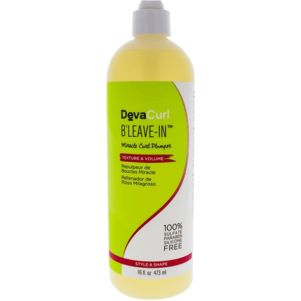 Devacurl DevaCurl B'leave-in Miracle Curl Plumper Boost Volumizer 16 Oz Hair Styling Product