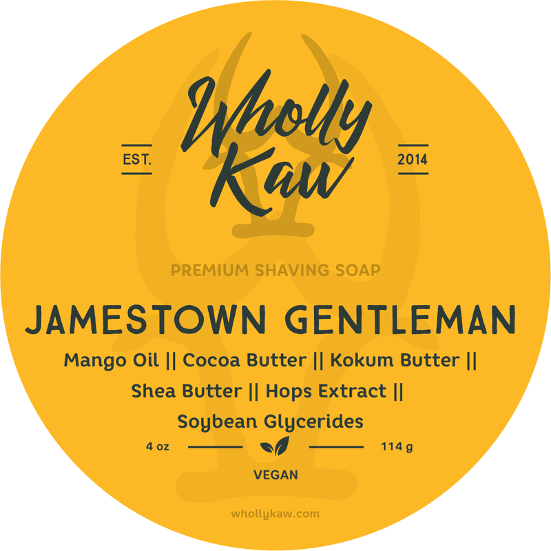 WhollyKaw Wholly Kaw Jamestown Gentleman Shaving Collection Shaving Set